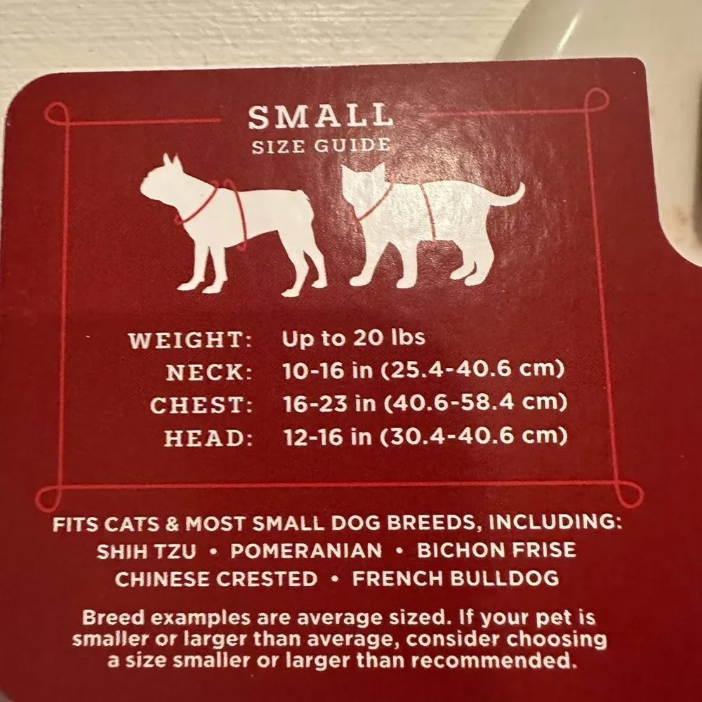 WonderShop Small Cozy pet sweater navy blue Cat Dog